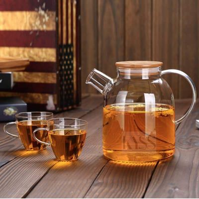 Borosilicate Heat Resistant Glass Tea Pot