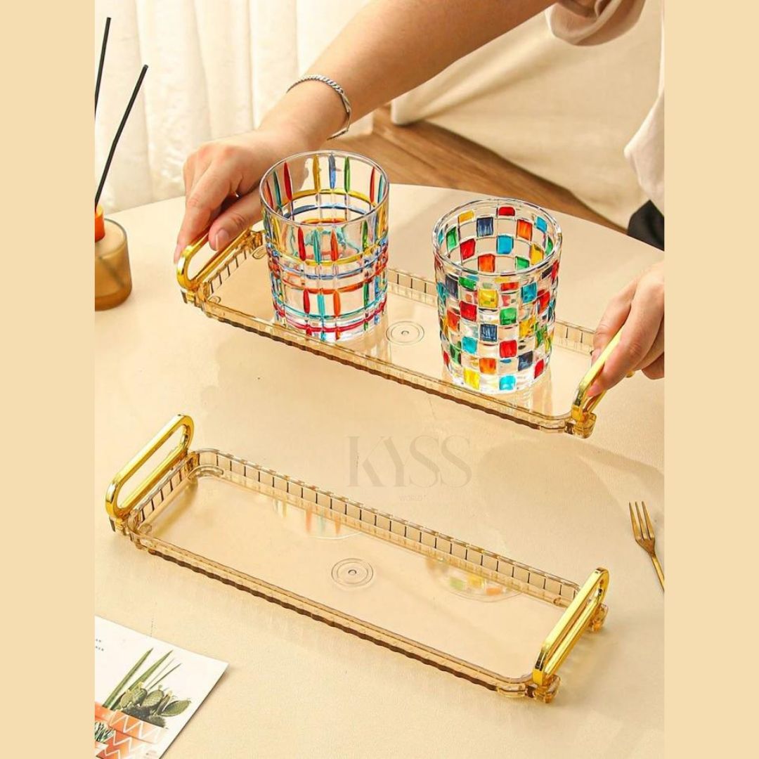 Double Handle Serving Tray