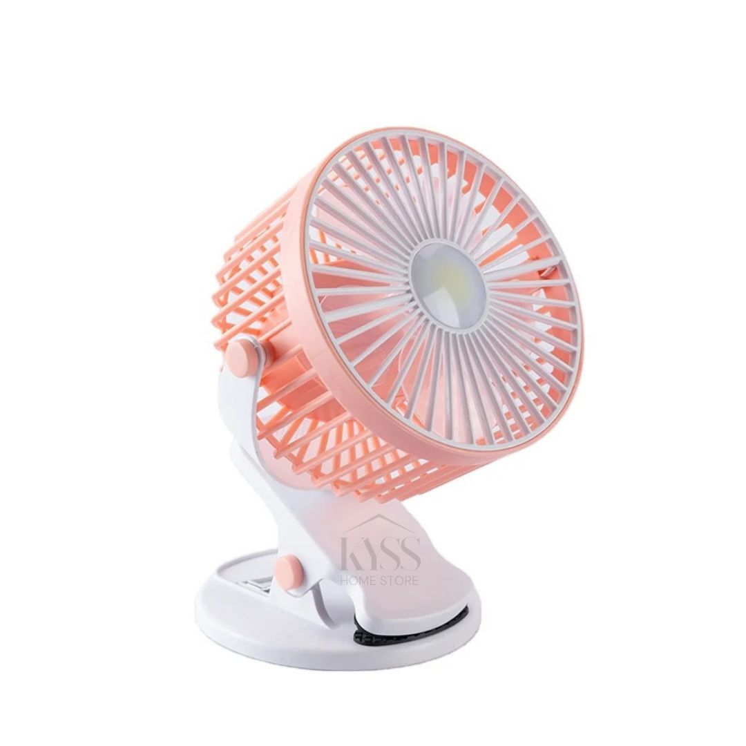 Rechargeable Clip Table Fan