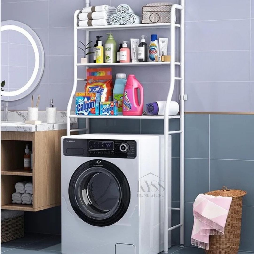 washine machine organizer rack