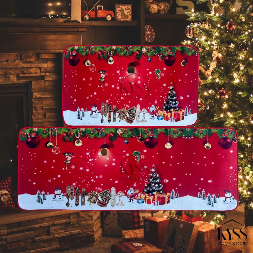 Christmas Mat set