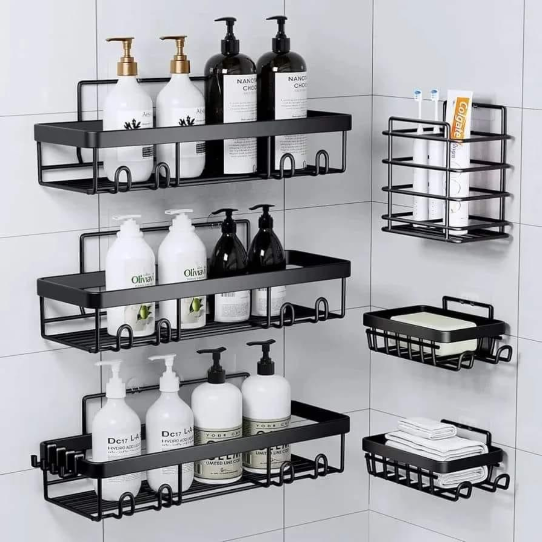 Metal Bathroom Rack 6pcs