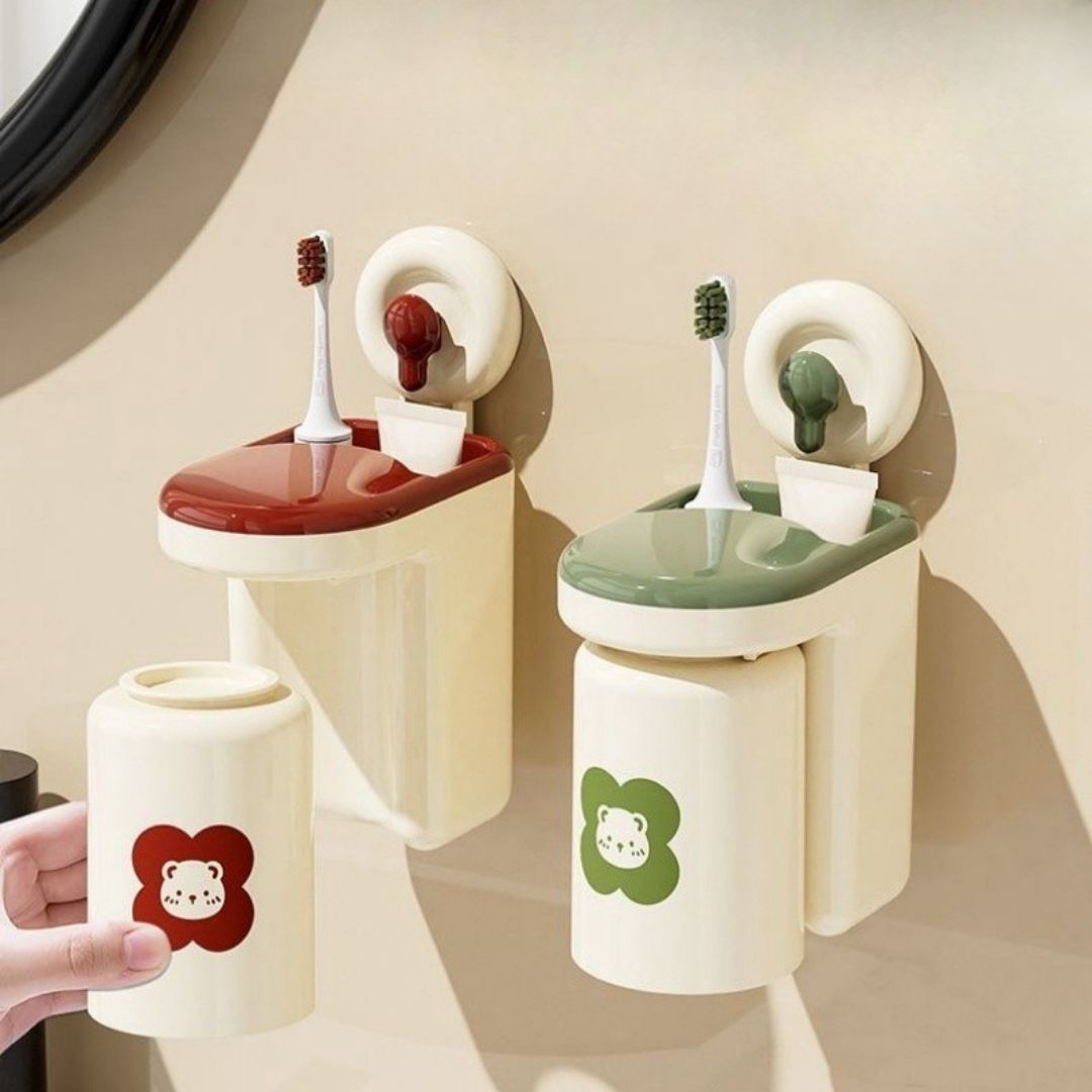 Suction Cup Toothbrush Cup