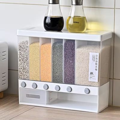 WallMounted Dry Food Dispenser 6 in 1