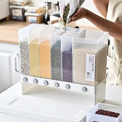 WallMounted Dry Food Dispenser 6 in 1
