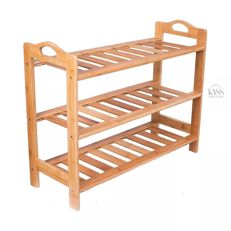 3 Layer Bamboo Shoe Rack