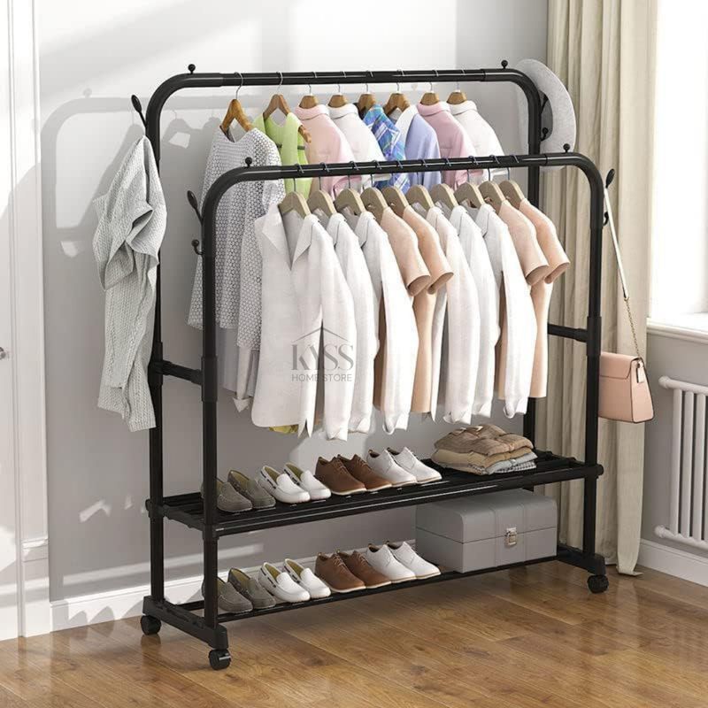 Dual Large, Clothes Drying Rack