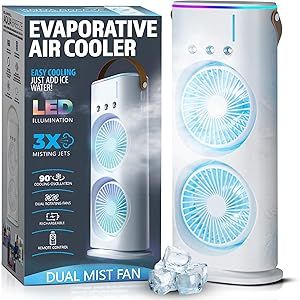 Double Head Air Cooler Fan