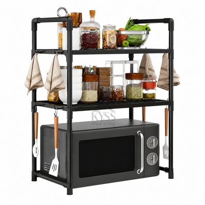2-Tier Microwave Oven Storage Rack