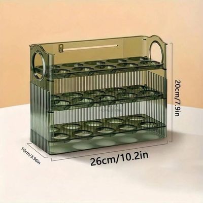 Portable Egg Organizer with Handle