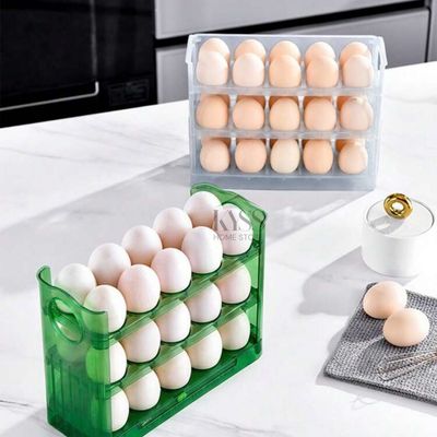 Portable Egg Organizer with Handle
