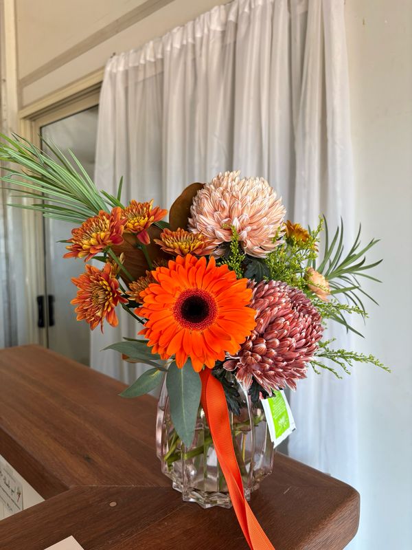 Vase Of Blooms