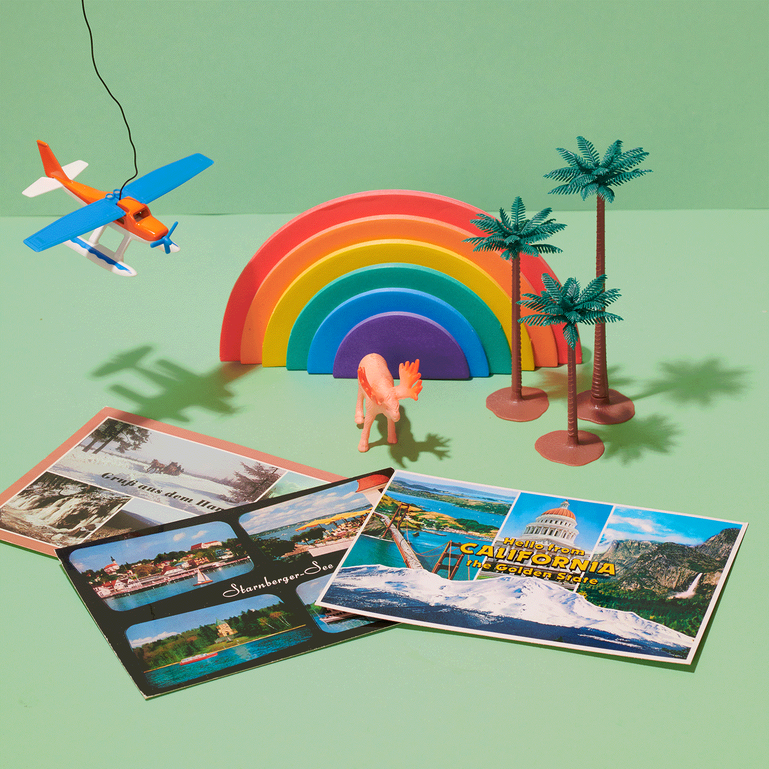 Postcards from untaken trips