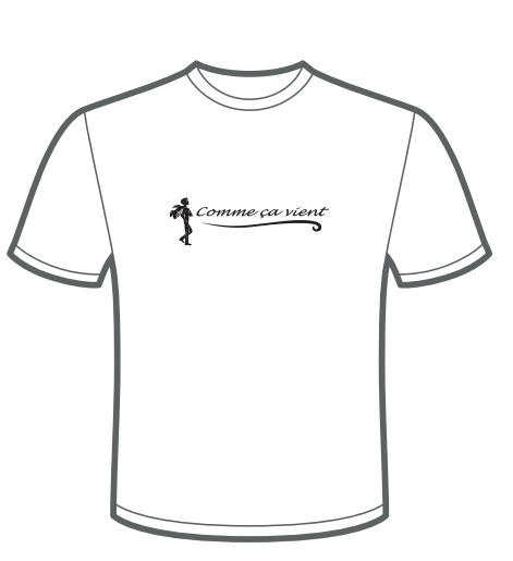 T-shirt homme blanc comme ça vient - prix tribu