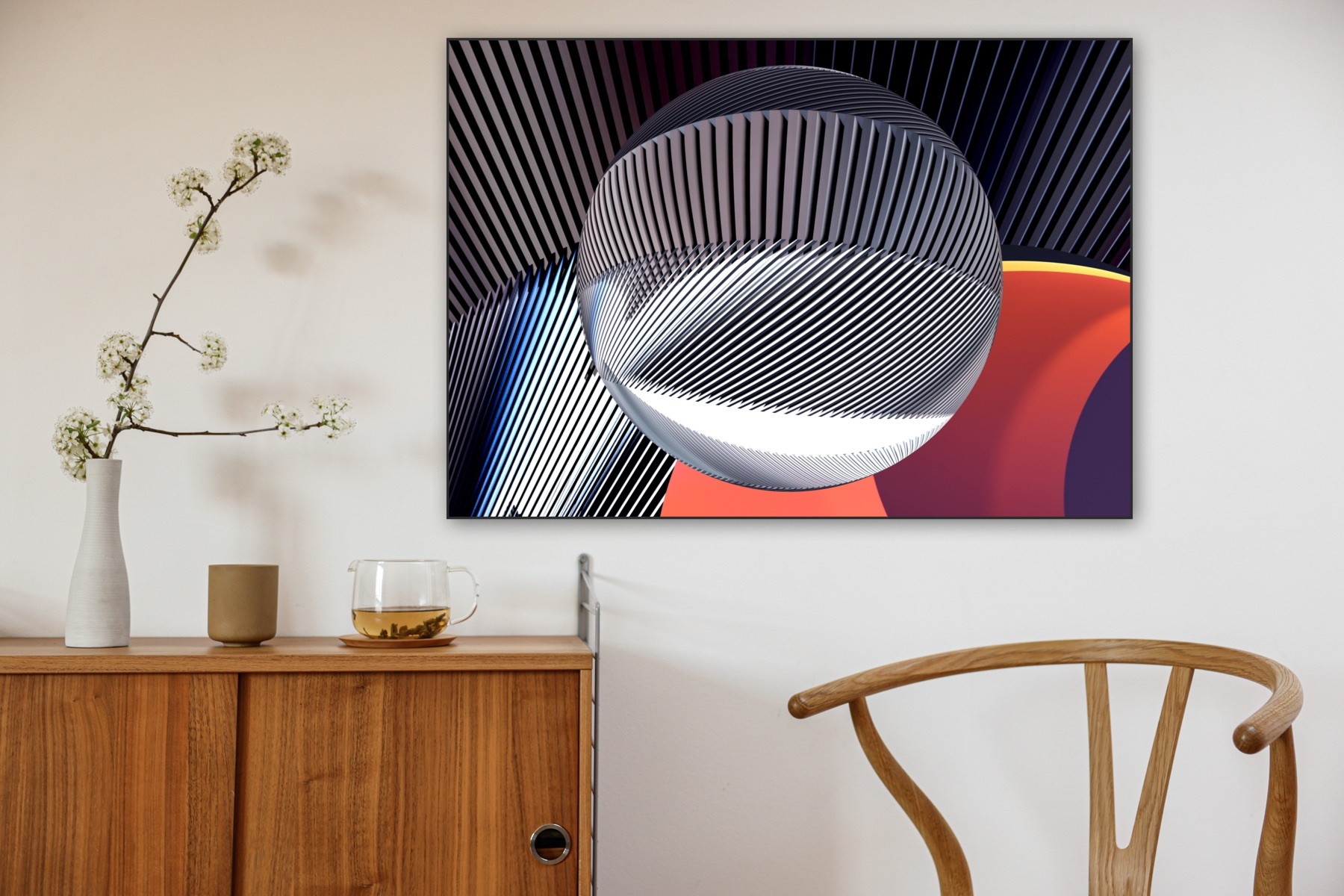 ARTHENTIC Acoustic picture 70 x 100 cm - Fusion 6
