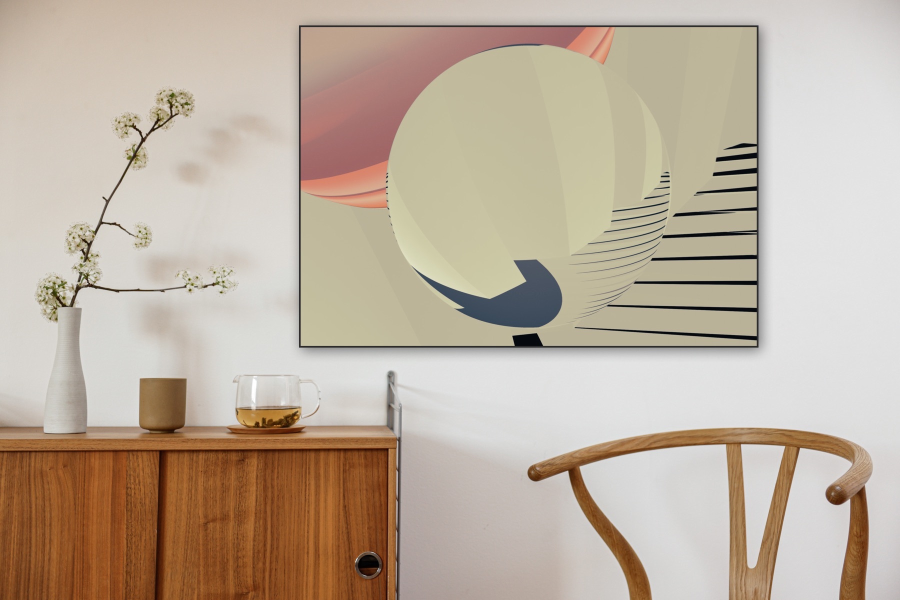 ARTHENTIC Acoustic picture 70 x 100 cm - Fusion 7