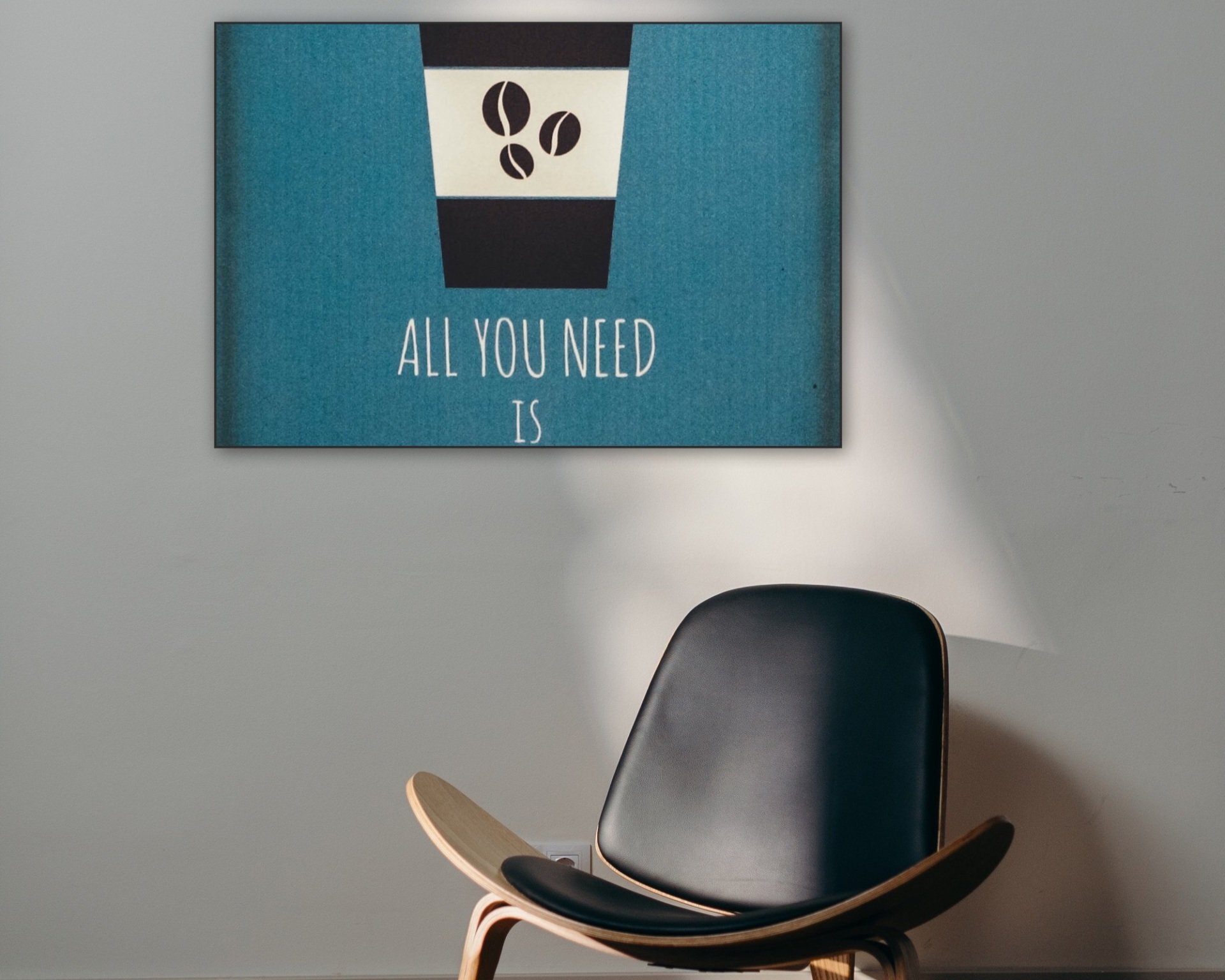 ARTHENTIC Acoustic picture 70 x 100 cm - Coffee cup