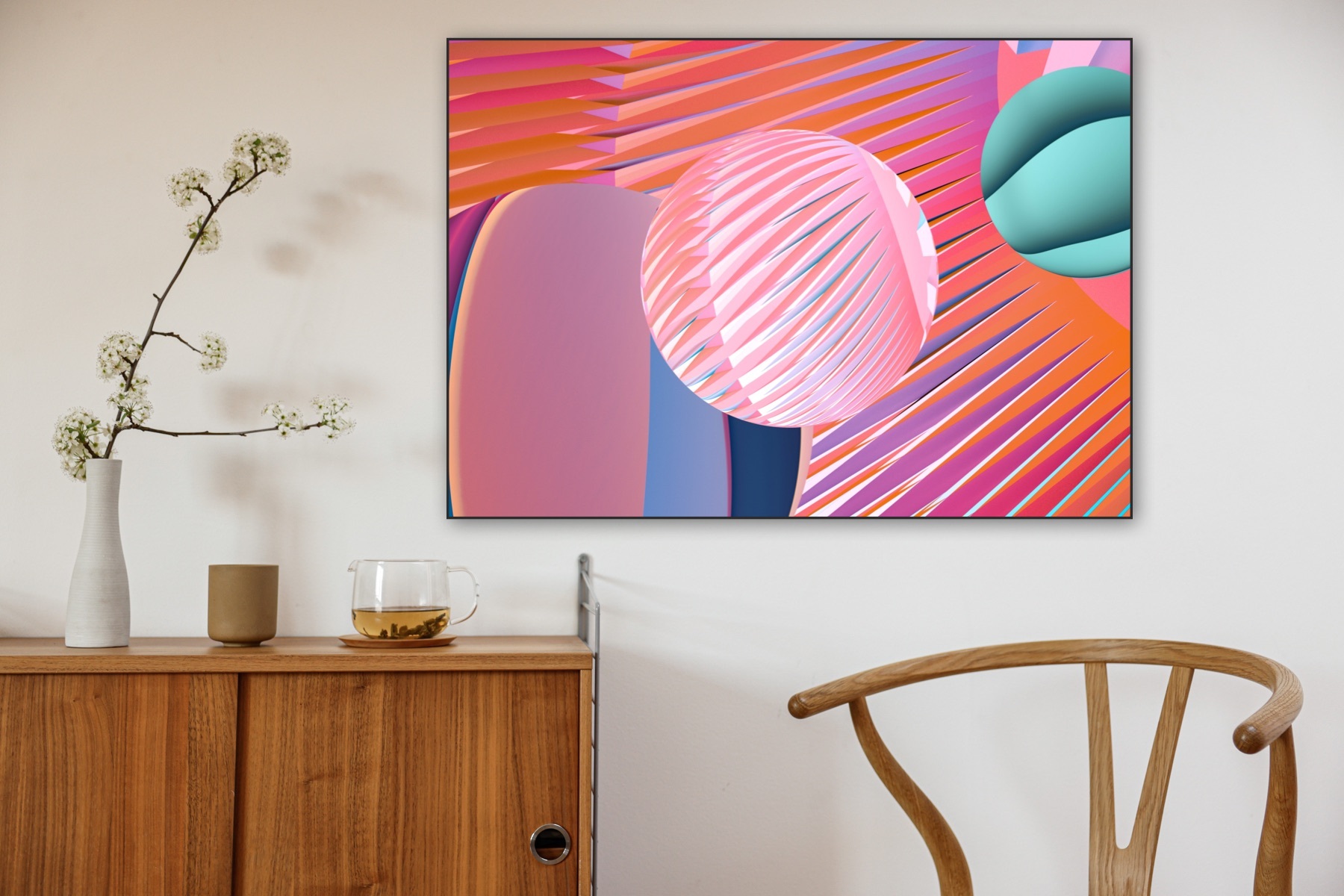 ARTHENTIC Acoustic picture 70 x 100 cm - Fusion 4