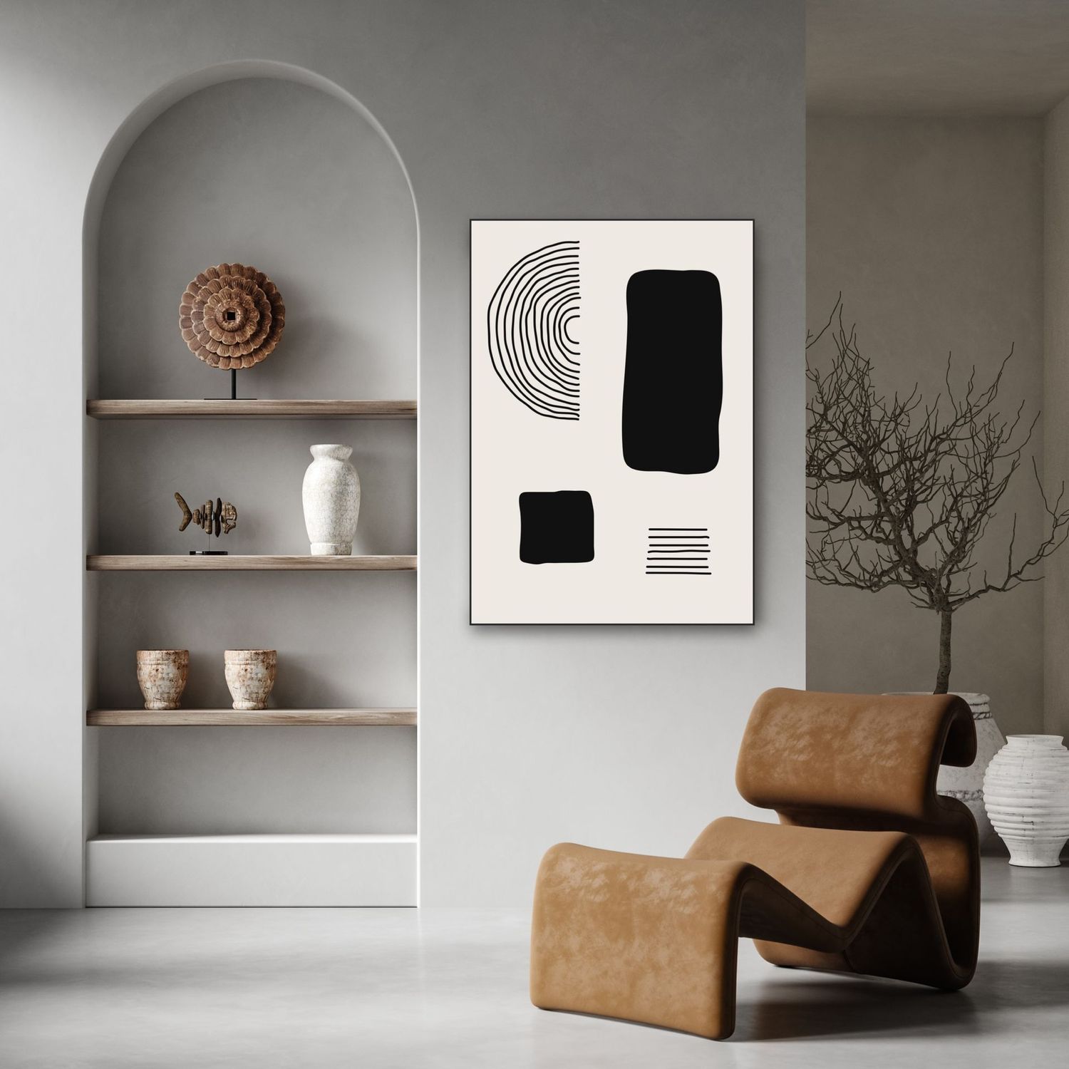 ARTHENTIC Acoustic picture 70 x 100 cm - ABSTRACT 3
