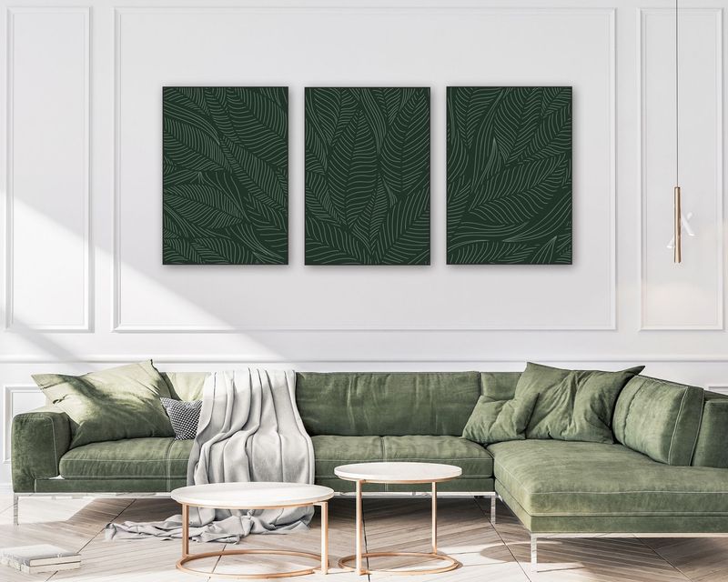ARTHENTIC Acoustic picture 70 x 100 cm - Green heat ARTHENTIC Acoustic picture 70 x 100 cm - Green heat