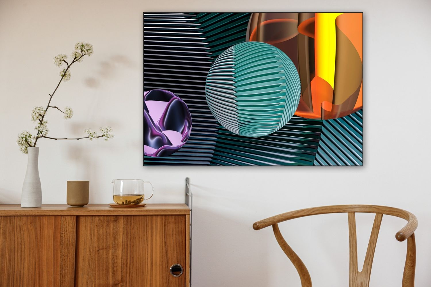 ARTHENTIC Acoustic picture 70 x 100 cm - Fusion 3