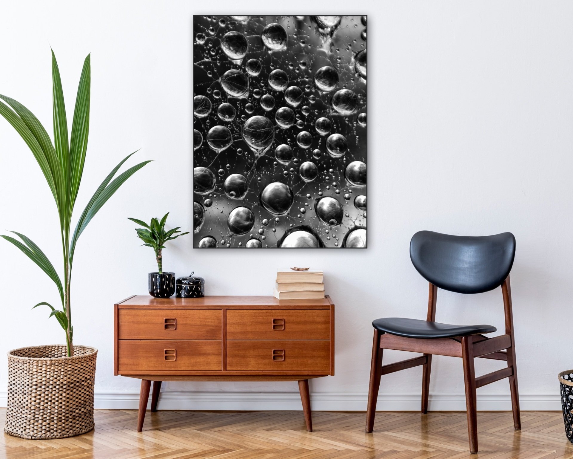 ARTHENTIC Acoustic picture 70 x 100 cm - Dark drops