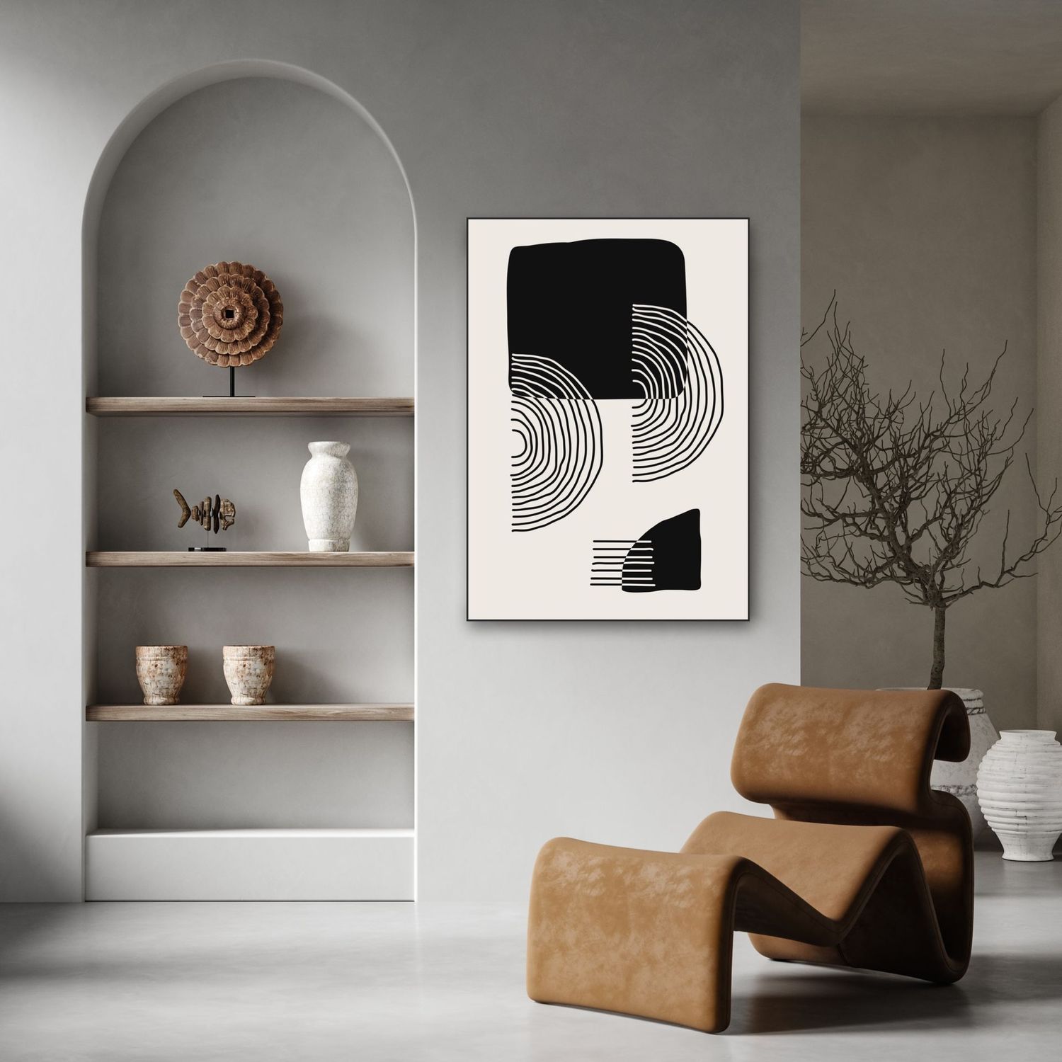 ARTHENTIC Acoustic picture 70 x 100 cm - ABSTRACT 2