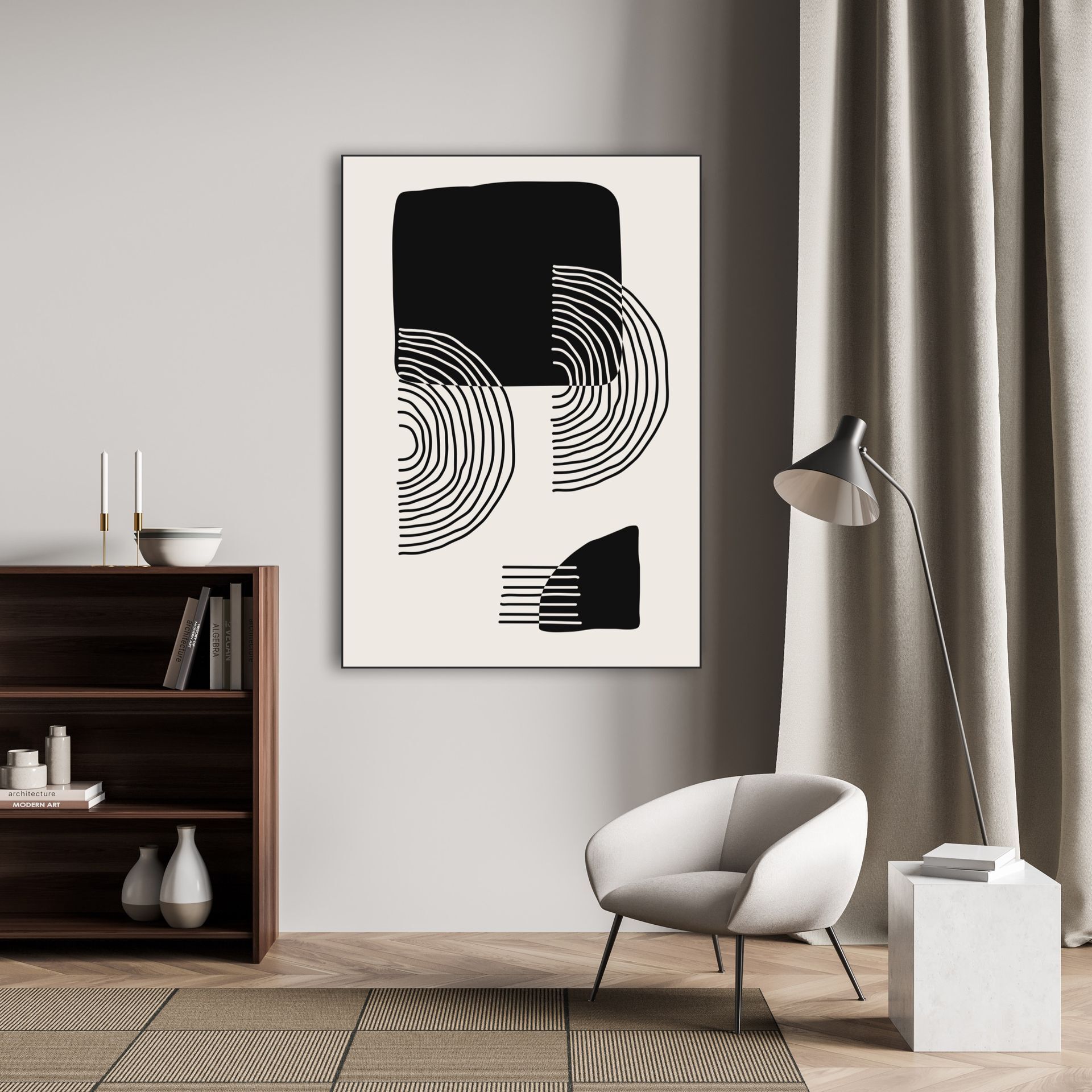 ARTHENTIC Acoustic picture 70 x 100 cm - ABSTRACT 2