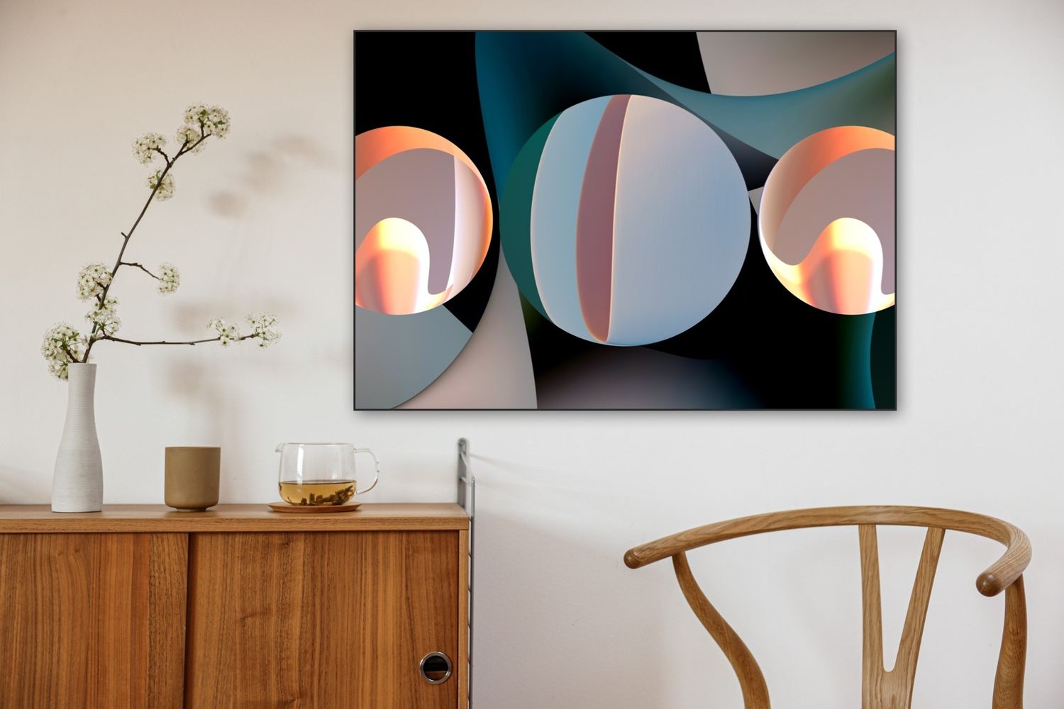 ARTHENTIC Acoustic picture 70 x 100 cm - Fusion 1