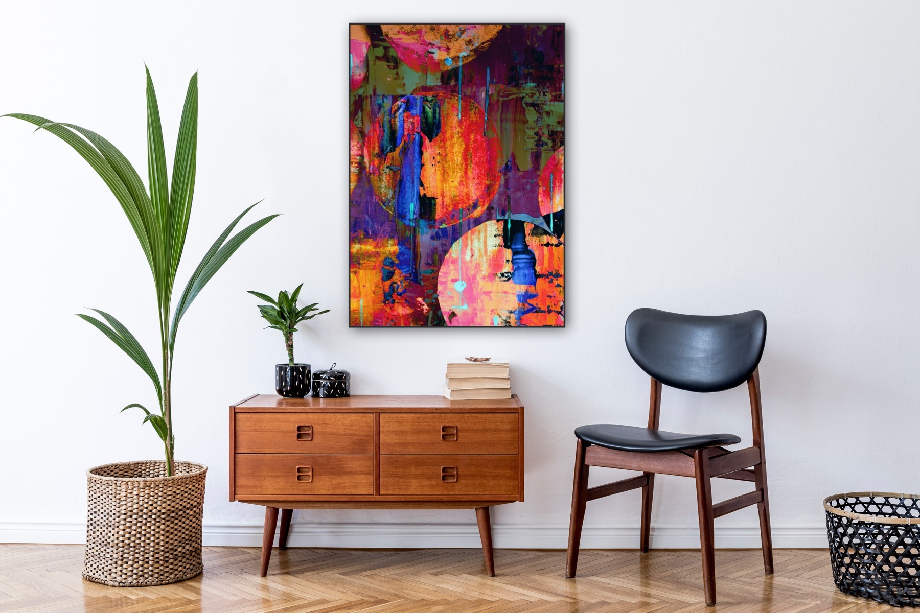 ARTHENTIC Acoustic picture 70 x 100 cm - Circular