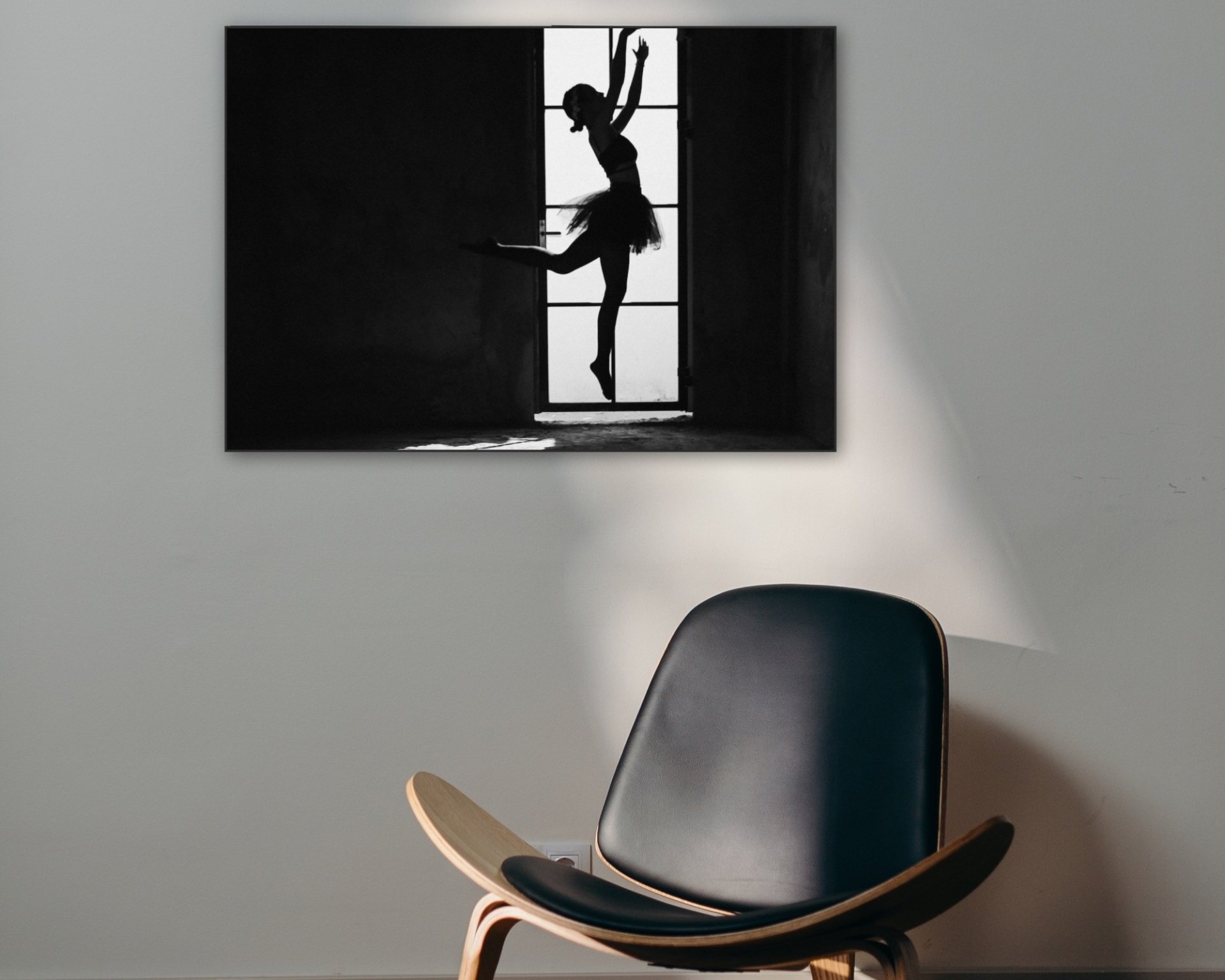 ARTHENTIC Acoustic picture 70 x 100 cm - Ballet shoe