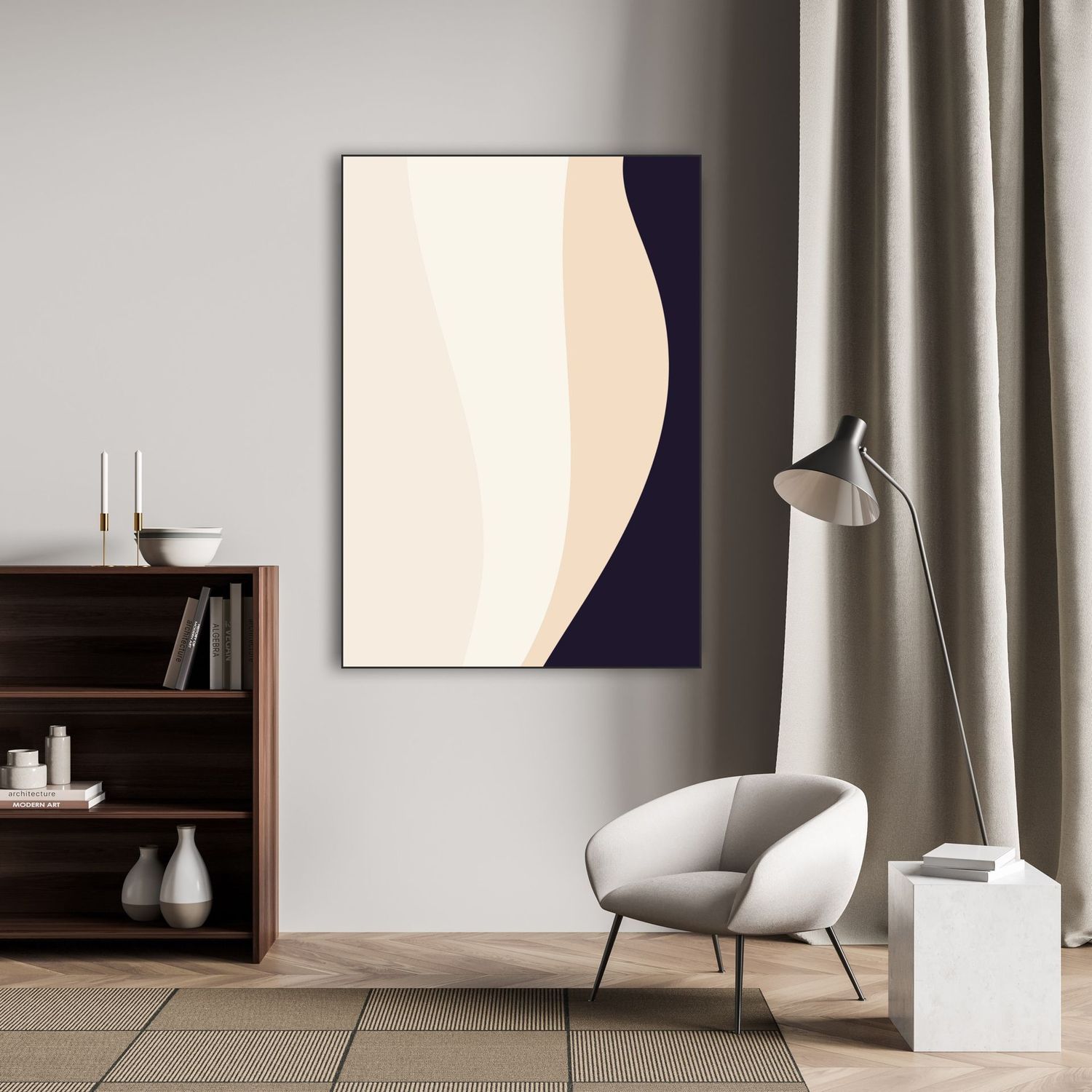 ARTHENTIC Acoustic picture 70 x 100 cm - THREE 2