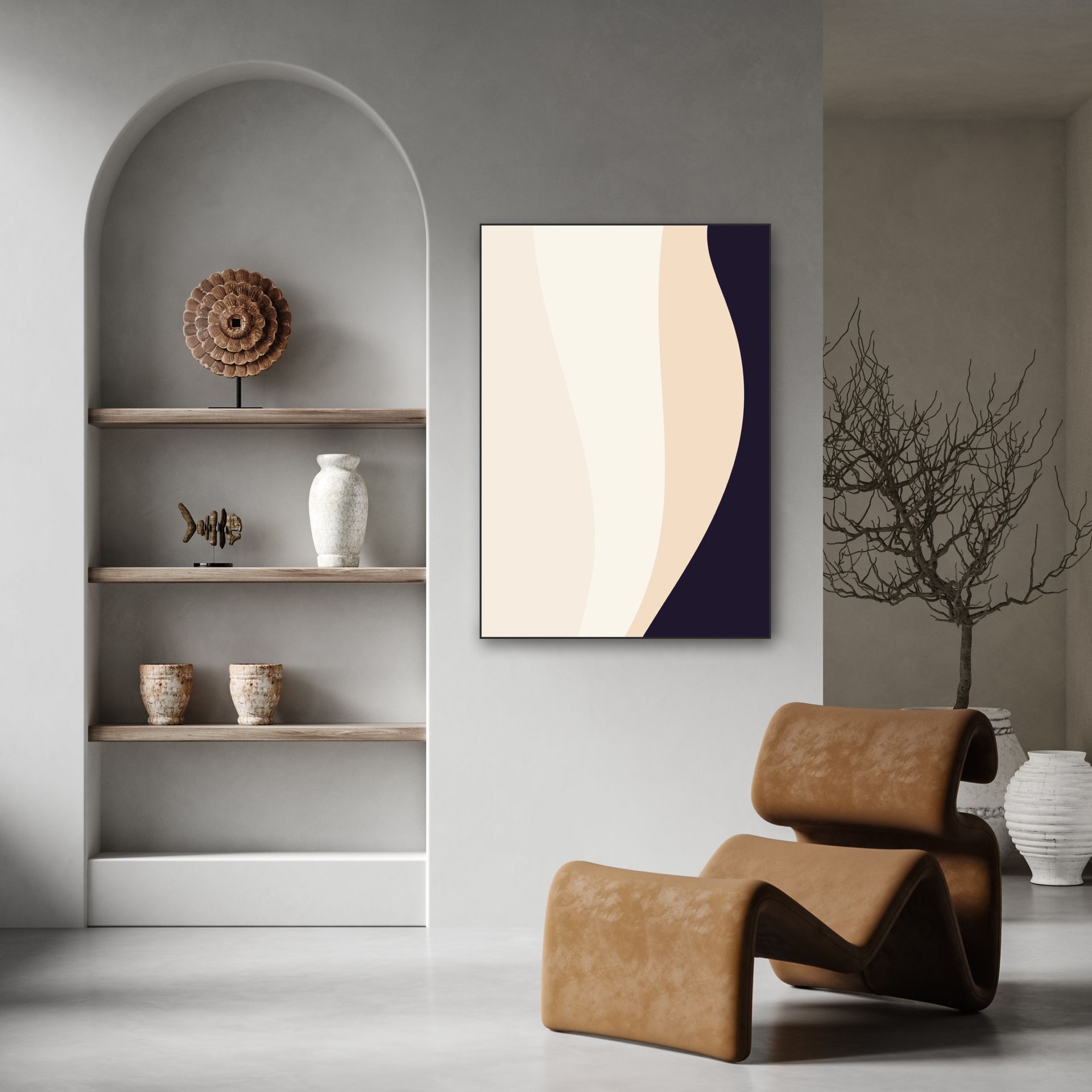 ARTHENTIC Acoustic picture 70 x 100 cm - THREE 2