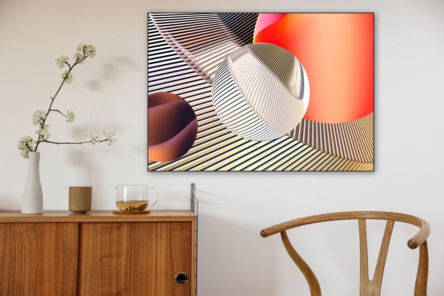 ARTHENTIC Acoustic picture 70 x 100 cm - Fusion 5