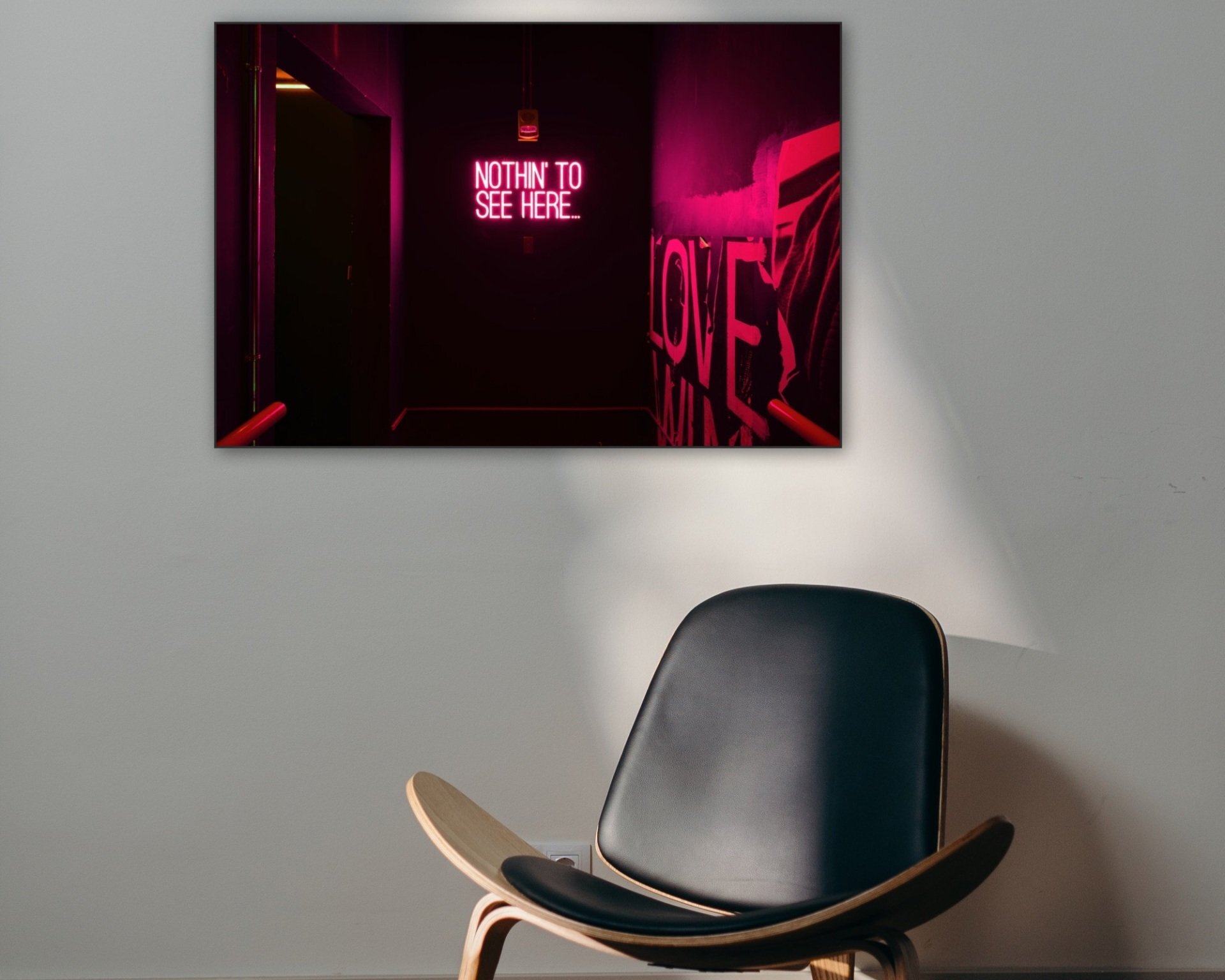 ARTHENTIC Acoustic picture 70 x 100 cm - Nothin' to see