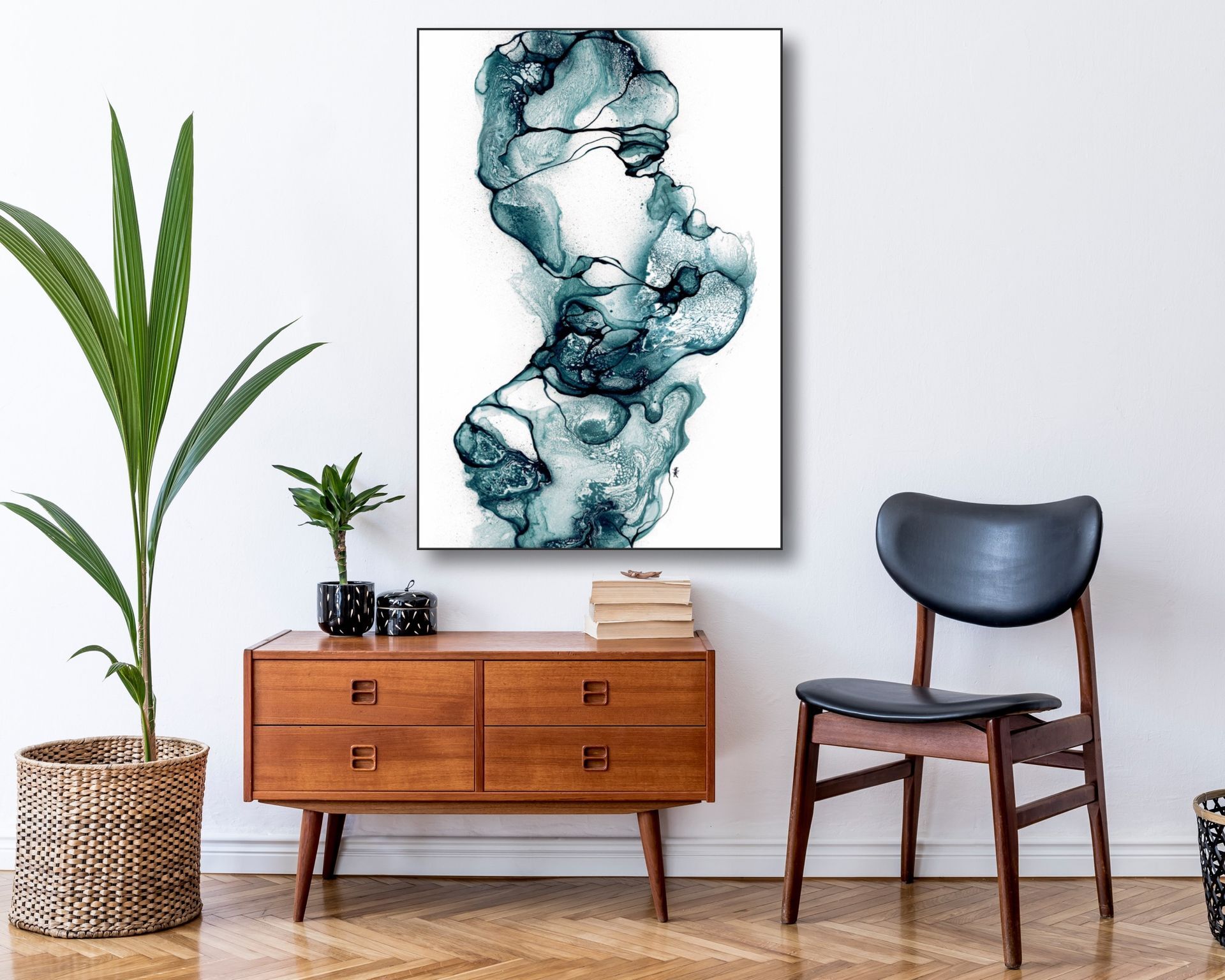 ARTHENTIC Acoustic picture 70 x 100 cm - STREAM II by Rikke Darling