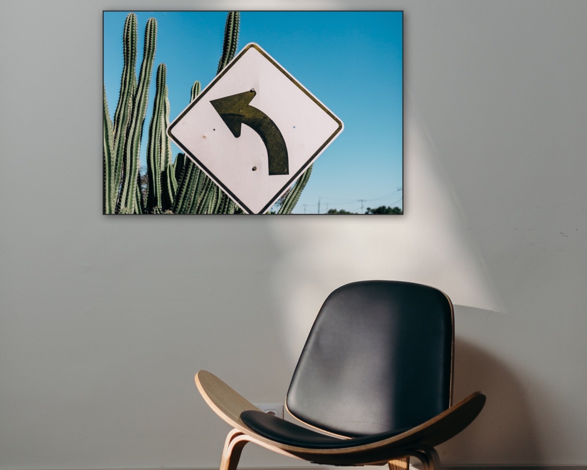 ARTHENTIC Acoustic picture 70 x 100 cm - Take the turn