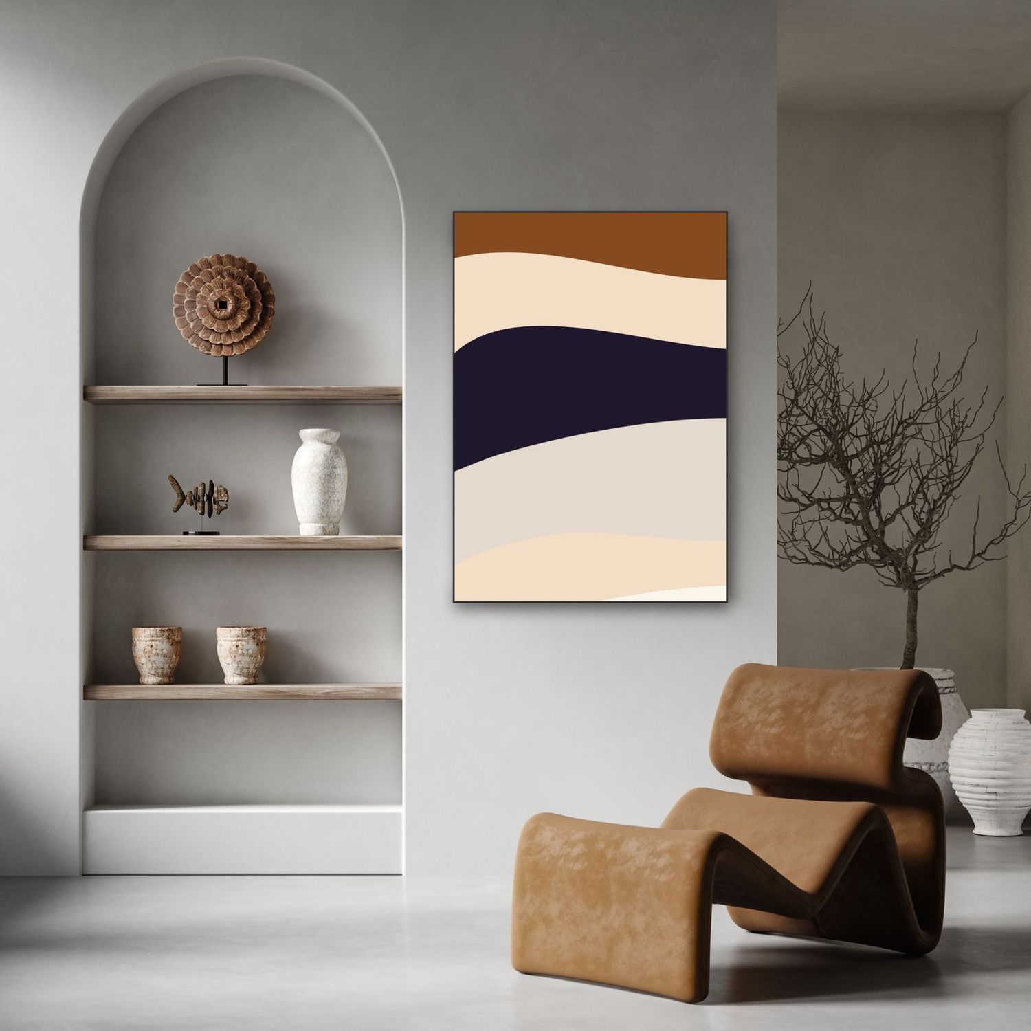 ARTHENTIC Acoustic picture 70 x 100 cm - THREE 3