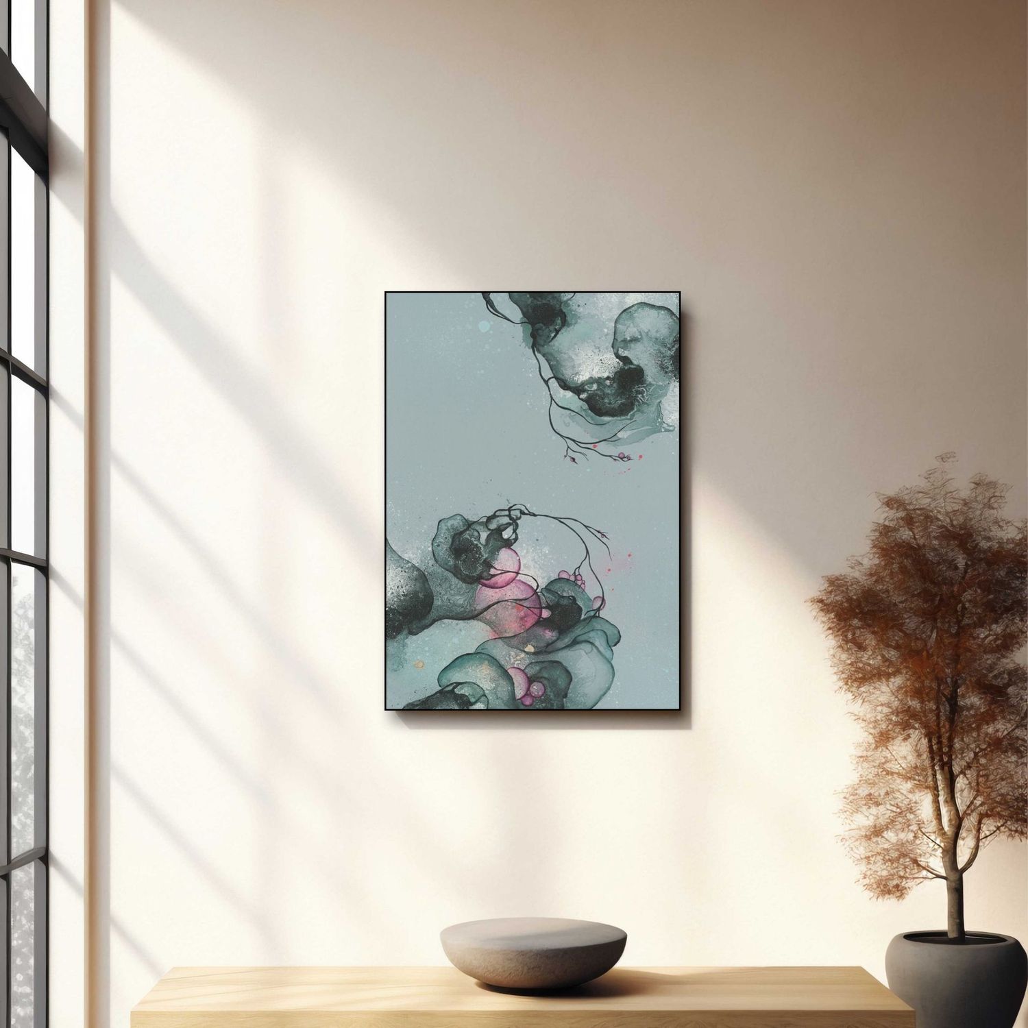 ARTHENTIC Acoustic picture 70 x 100 cm - CLEAR SKY by Rikke Darling