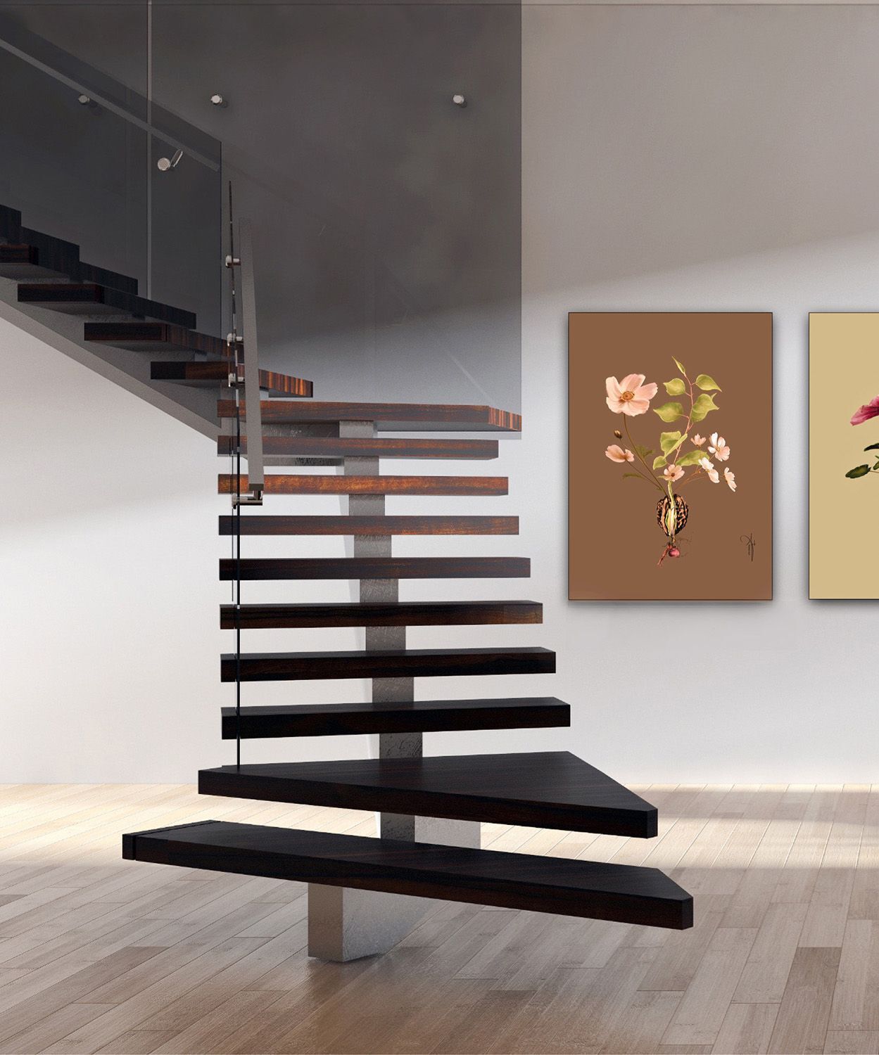 ARTHENTIC Akustikbild 70 x 100 cm - BOTANICAL IV von Rikke Darling