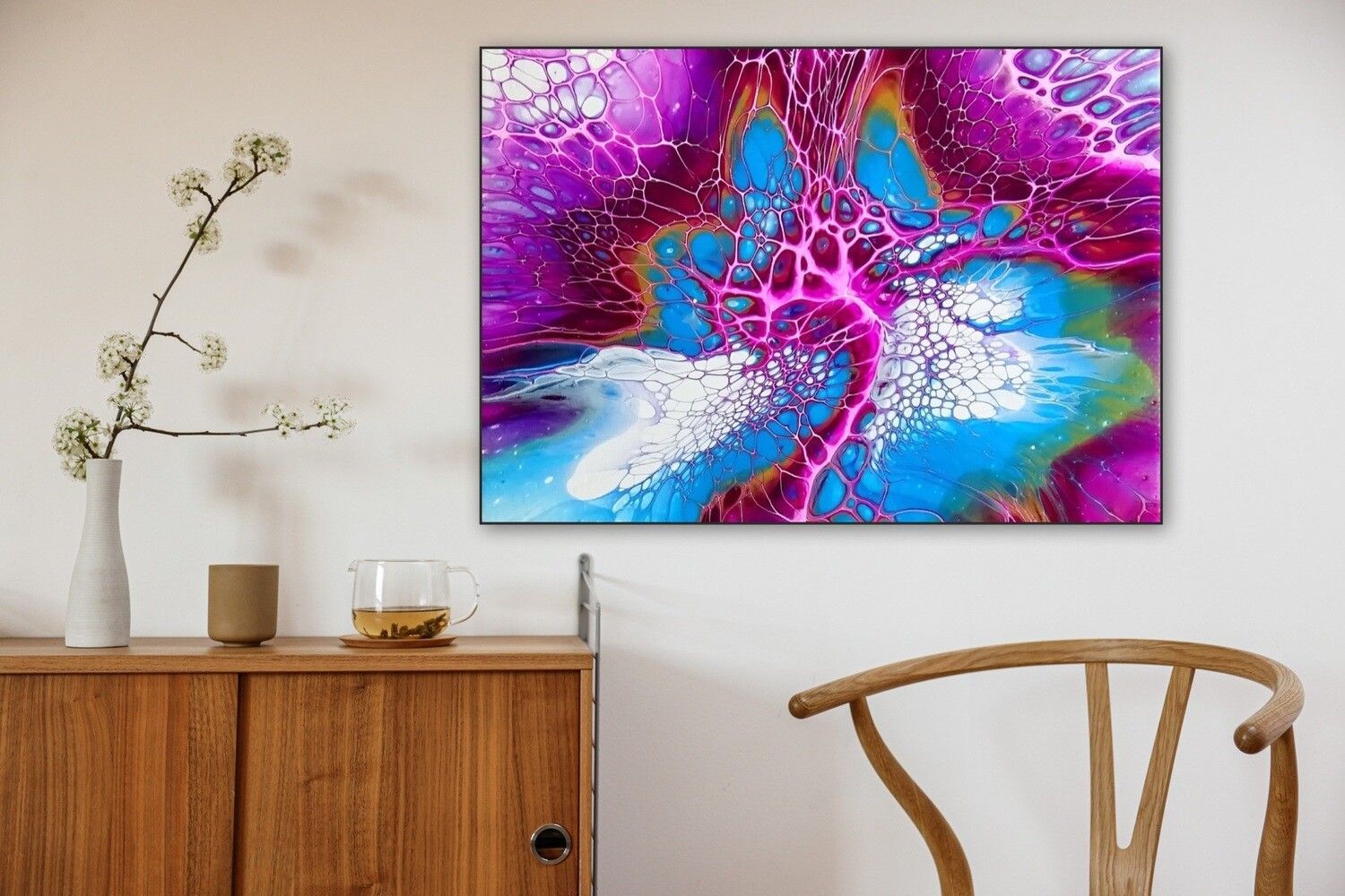 ARTHENTIC Acoustic picture 70 x 100 cm - Porpora