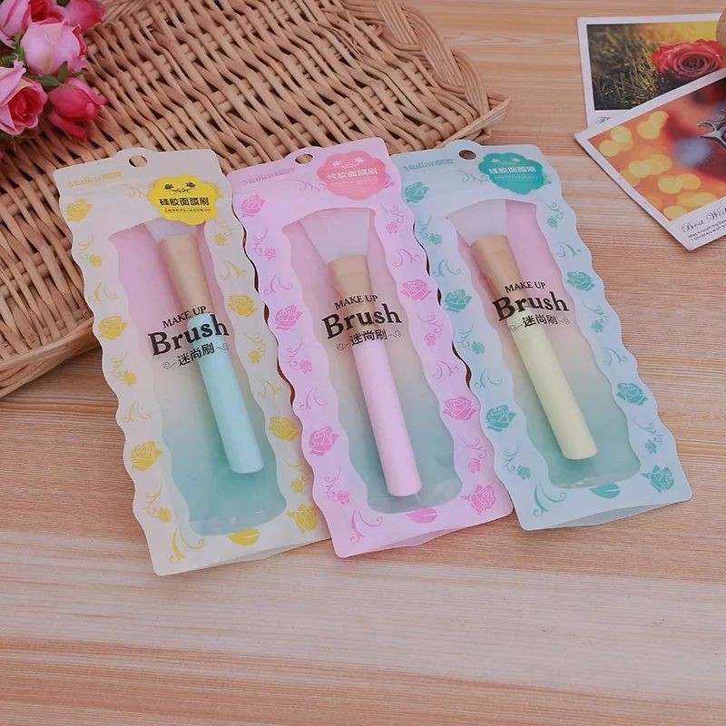 Facial Mask Silicon Brush Applicator for clay-gel-mud-cream masks