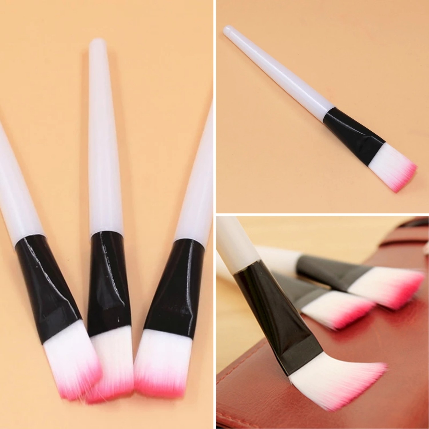 Soft Facial Mask Brush Applicator for peeling gel or cream mask