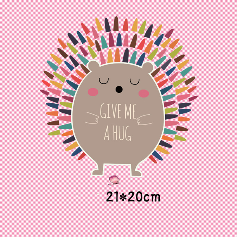 Washable T-shirt Iron-on Transfers - Give me a Hug