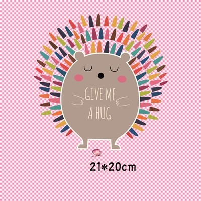 Washable T-shirt Iron-on Transfers - Give me a Hug