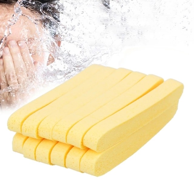 6 Pcs Natural Soft Compressed Facial Cleansing-Washing Sponges