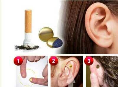 Quit Smoking - ZEROSMOKE Auricular Magnetic Therapy