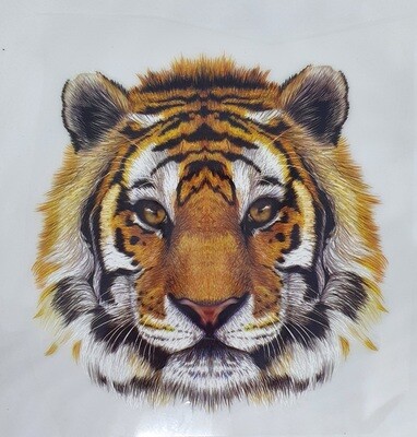 Washable T-shirt Iron-on Transfers - Golden Tiger