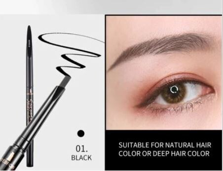 Dual Purpose Automatic Eyebrow Enhancer-Eyeliner Makeup Pencil
