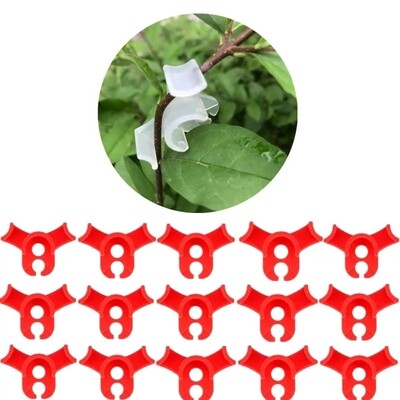 30 Reusable 3 Angle 90º Plant Bender Clips + Gift
